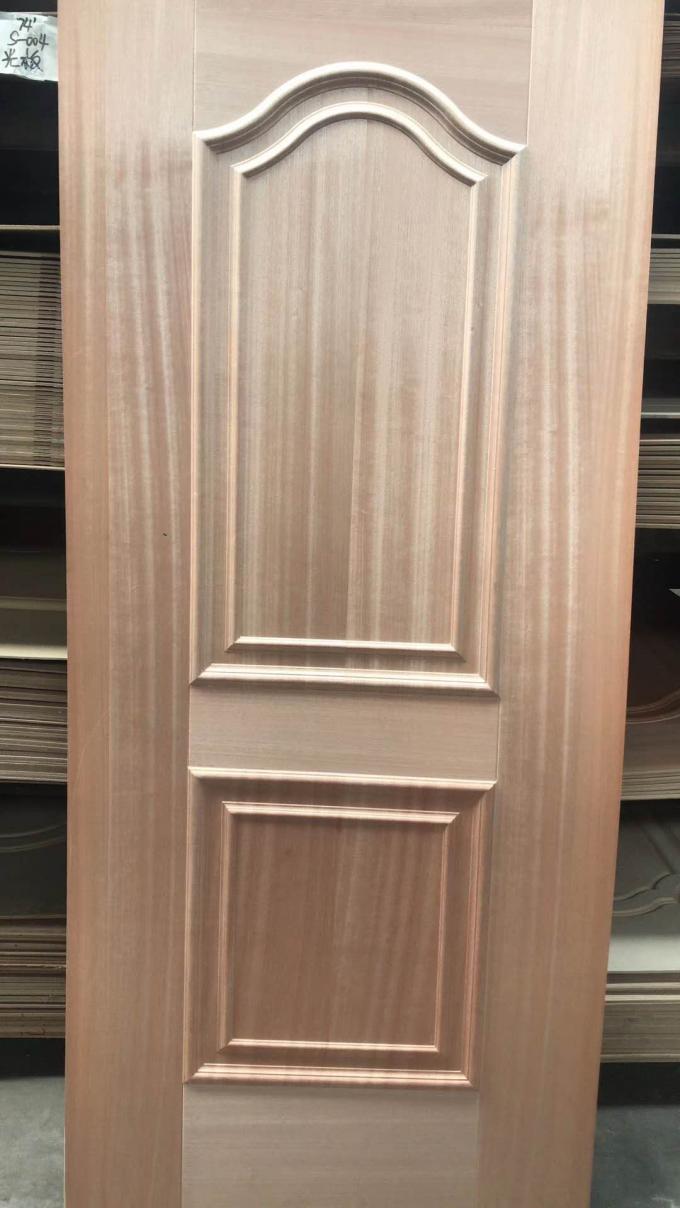 Δέρμα πορτών υψηλής πυκνότητας HDF πολυτέλειας/αδιάβροχα εσωτερικά ξύλινα δέρματα πορτών