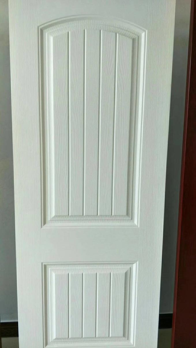 Άσπρο MDF υψηλής πυκνότητας χρώματος δέρμα πορτών, μακράς διαρκείας ανθεκτικό δέρμα πορτών για την πόρτα