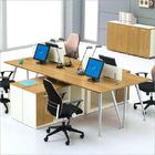 2018 Customized Modern office desk wooden white office table