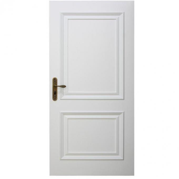 Άσπρο MDF υψηλής πυκνότητας χρώματος δέρμα πορτών, μακράς διαρκείας ανθεκτικό δέρμα πορτών για την πόρτα