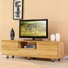 Waterproof Wall Mounted TV Cabinet / Luxury Large Solid Wood Corner TV Stand