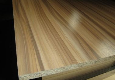 Base Wood Grain Melamine Particle Board / Industrial White Particle Board Sheets